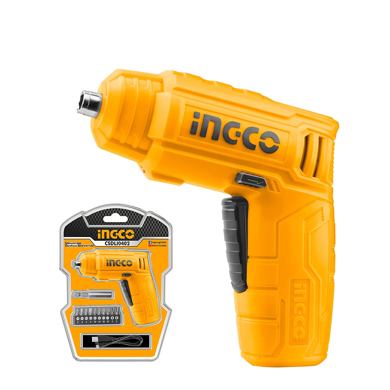 INGCO Cordless Screwdriver 4 Volt