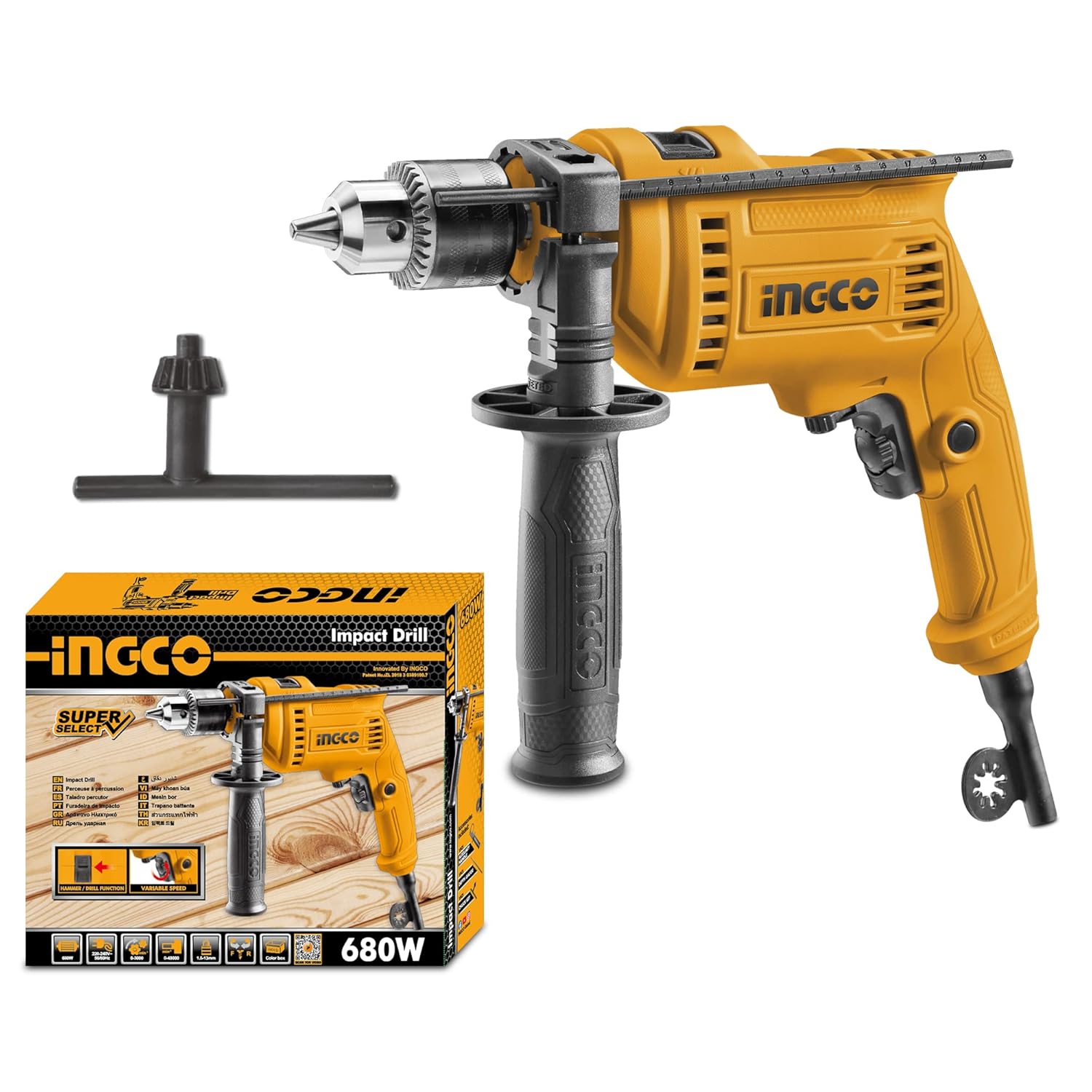 INGCO Impact Drill 680W-ID6808
